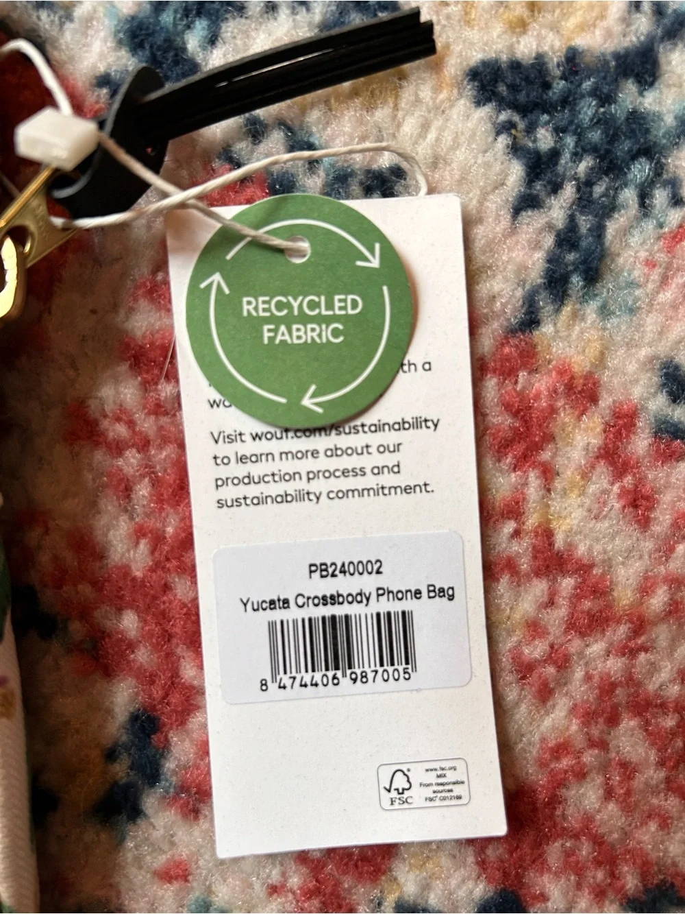 WOUF  Yucata Crossbody Phone Pouch